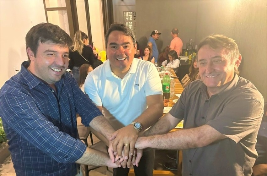 Filiação de Jeferson Vieira ao PT, foi consenso com o prefeito Lucas Braga. (Foto: Reprodução).