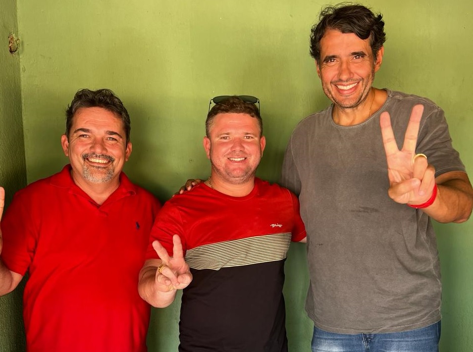 André Gadelha anuncia apoio de empresário a pré-candidatura de Gilbertão em Sousa. (Foto: Reprodução).