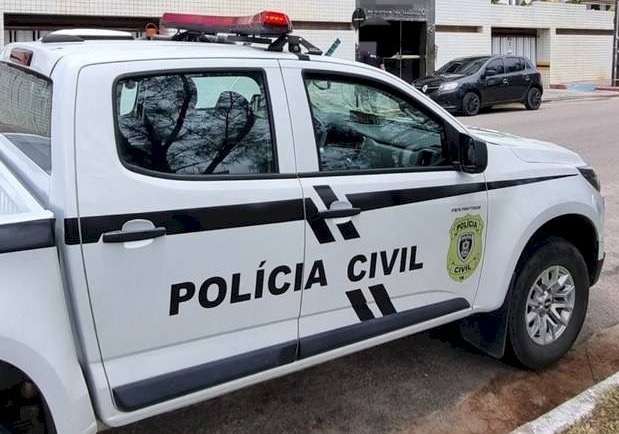 Após ser capturado, o infrator da lei foi encaminhado à Central de Polícia Civil de Cajazeiras (Foto: Reprodução)