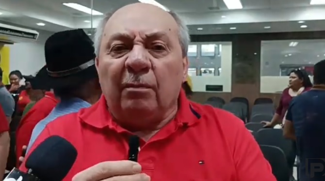 João Estrela (PDT), ex-prefeito de Sousa. (Foto: Reprodução).