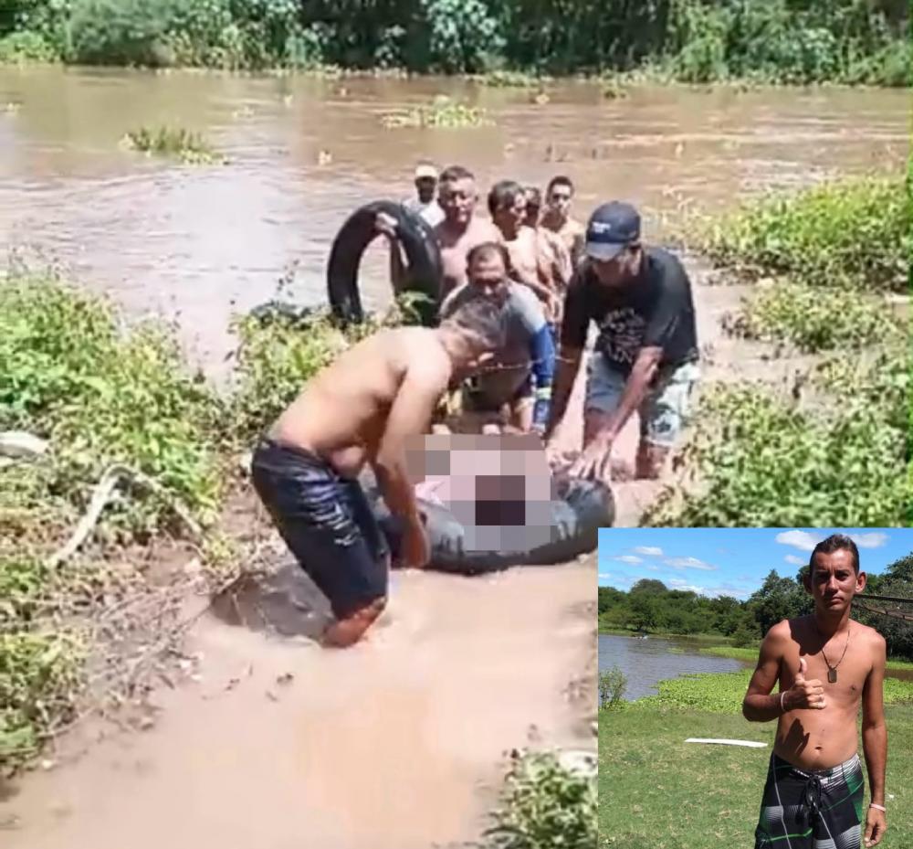 O corpo de Petrucio será encaminhado ao IML de Cajazeiras, para ser feita a necropsia (Foto: Reprodução)