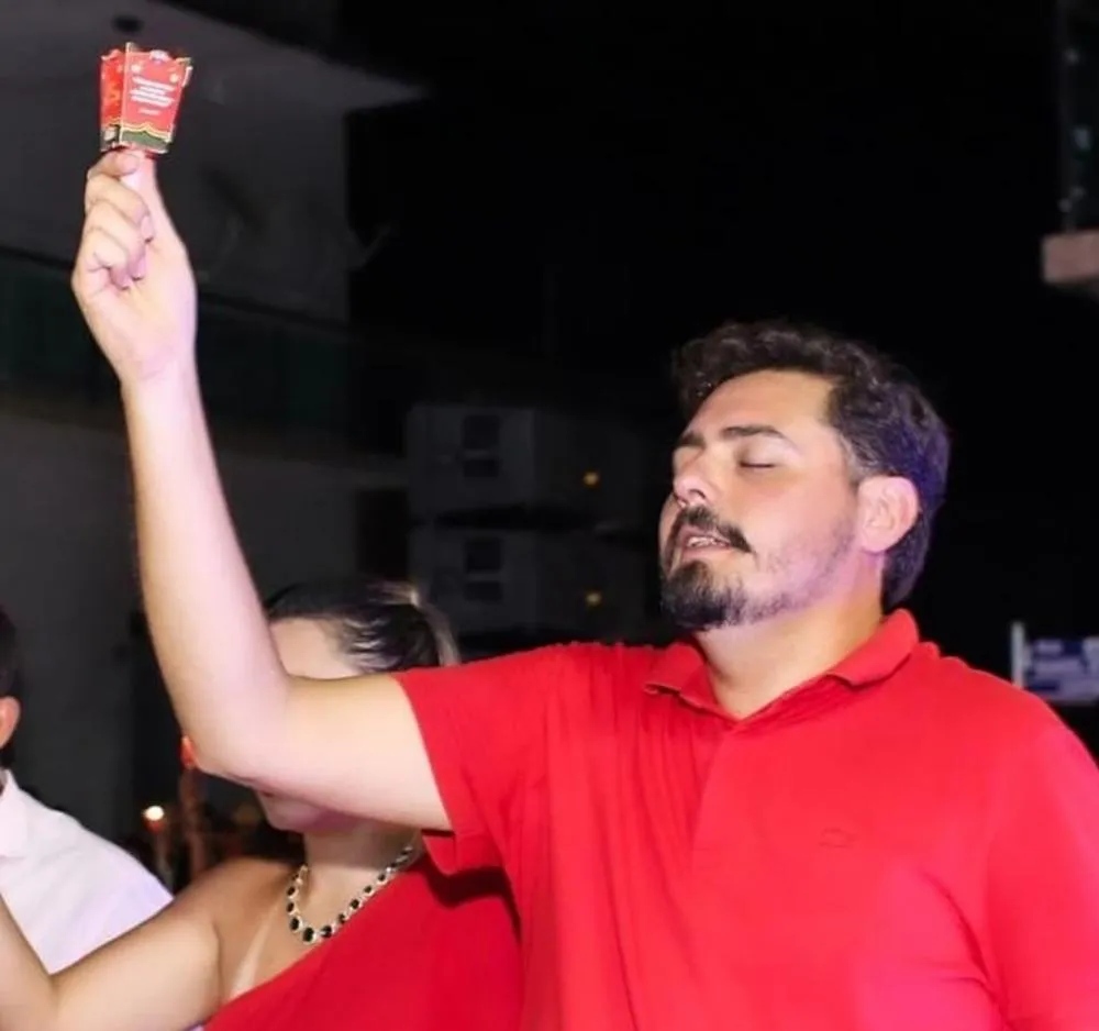 Marcelo Vale (PSB), prefeito de Nazarezinho. (Foto: Reprodução).