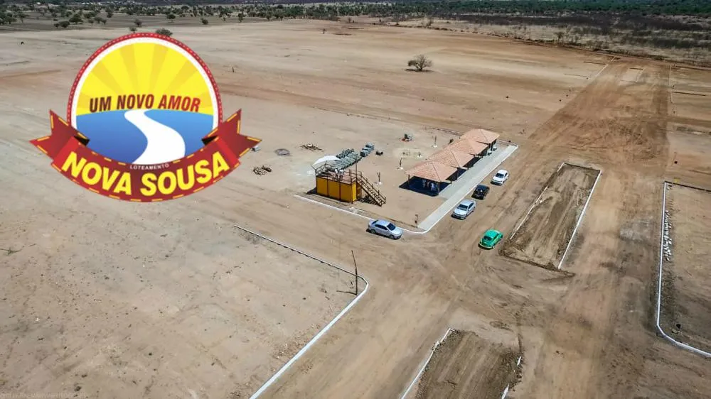 o Loteamento Nova Sousa deveria ter sedo entregue, com todo a infraestrutura pronta, até o dia 01/10/2022, contudo até o presente momento tal loteamento não fora entregue e nem sequer tem data prevista para o seu termino. (Foto: Reprodução).