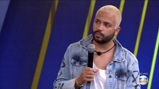 Com essa votação, ele entra no ranking dos mais rejeitados da história do programa em paredões triplos, em quinto lugar. (Foto: Reprodução).