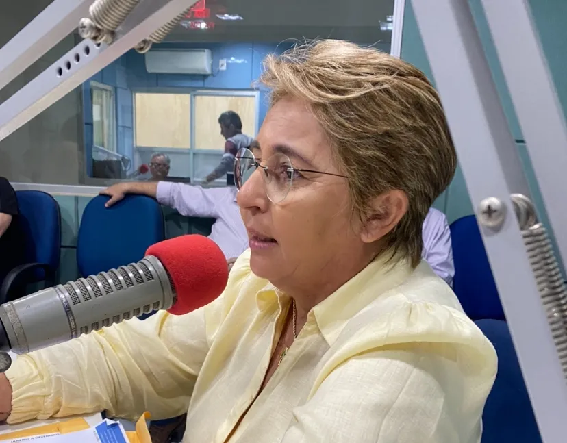 Leninha Romão (PSB), Prefeita do Município de Uiraúna. (Foto: Reprodução). 