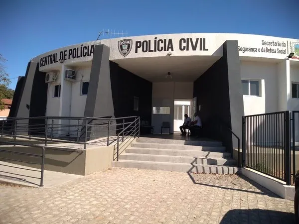 Após ser capturado, o homem foi levado à Central de Polícia Civil (Foto: Reprodução)