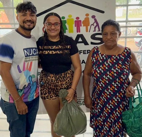 Nesta etapa, a ação aconteceu no Centro de Referência de Assistência Social (CRAS) no bairro André Gadelha. (Foto: Divulgação).