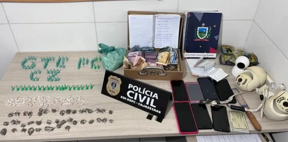 Conforme levantamentos repassados, a mulher teria relação com uma facção criminosa que atua na região de Cajazeiras (Foto: Reprodução)