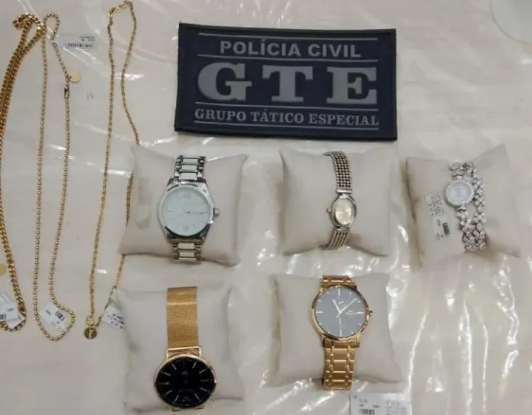 O acusado foi encaminhado à Central de Polícia Civil, para serem adotados os procedimentos cabíveis ao caso (Foto: Reprodução)