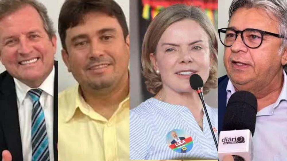 Gleisi afirmou que Aldeone tem uma vasta experiência e é o mais capacitado para ser o vice de Helder Carvalho nas eleições de 2024. (Foto: Reprodução).