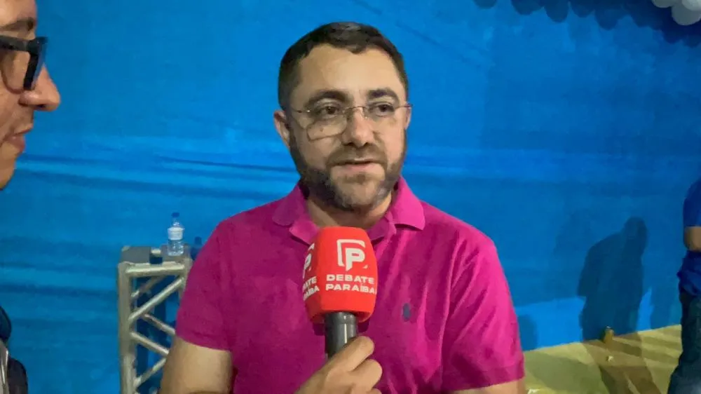 Paulo César Prefeito do município de Santa Cruz. (Foto: Debate Paraíba).