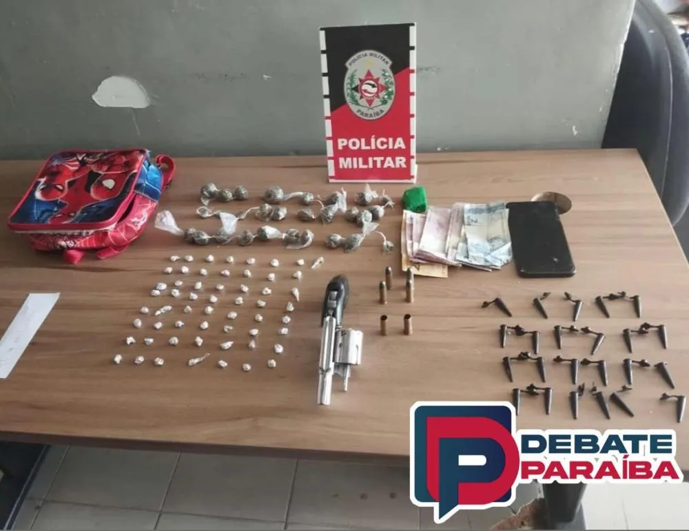 O infrator da lei foi conduzido à delegacia de Polícia Civil com o material apreendido, par serem adotados os procedimentos cabíveis (Foto: Reprodução)