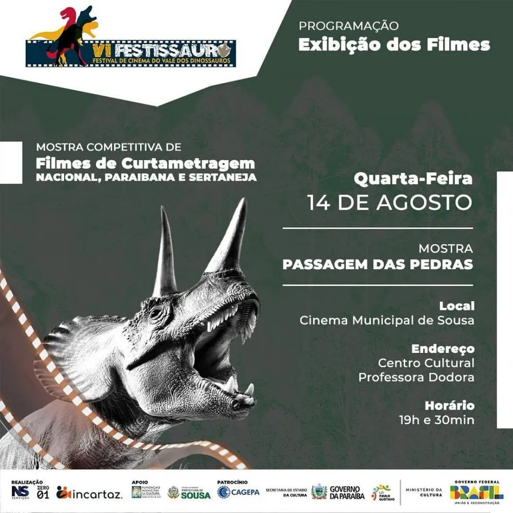 A programação no Cinema Municipal do Centro Cultural Professora Dodora, tem início as 14hs com a exibição do documentário Paulo e Eliana. (Foto: Reprodução).