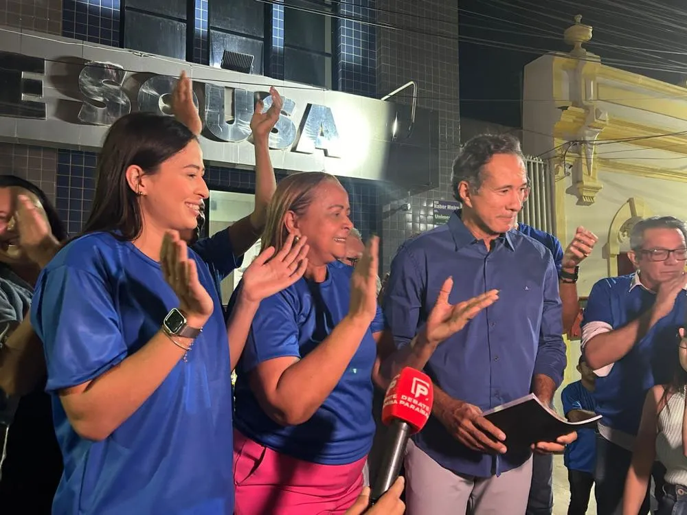 Gilbertão disse que o plano de governo de Lana irá se juntar ao dele, por serem muitos parecido. (Foto: Debate Paraíba).