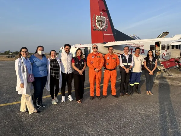 Sauly Gomes destacou a importância de uma ação rápida e eficiente para a preservação da vida dos pacientes, afirmando que, conforme o protocolo médico, o paciente receberá a atenção necessária para sua recuperação. (Foto: Reprodução).