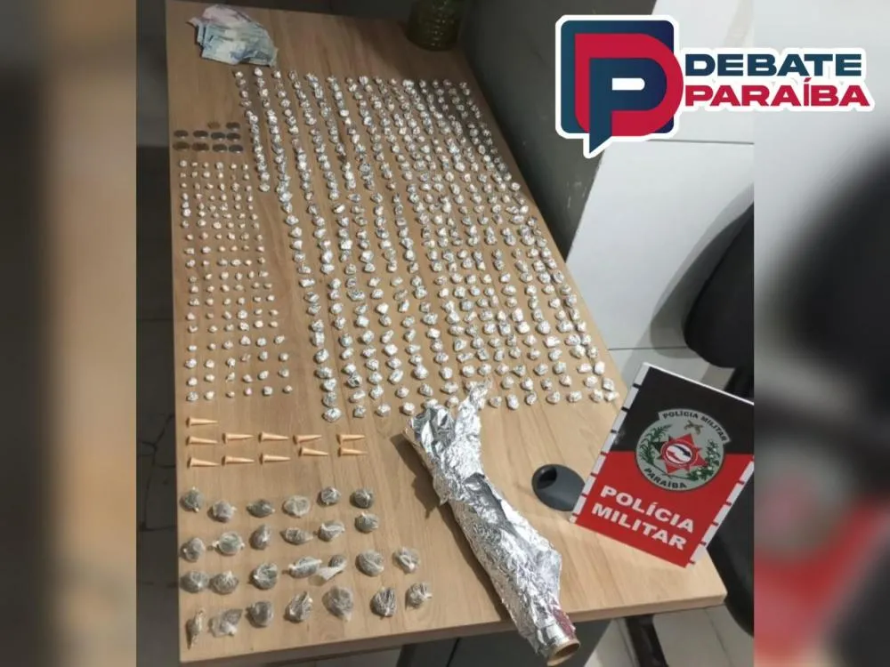 Os suspeitos foram levados à delegacia de Polícia Civil, com todo o material apreendido, para serem adotados os procedimentos necessários (Foto: Reprodução)