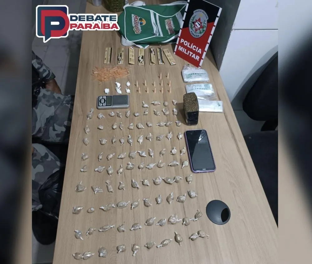 Diante do flagrante constatado, Maria da Conceição, recebeu voz de prisão e foi conduzida à delegacia de Polícia Civil (Foto: Reprodução)