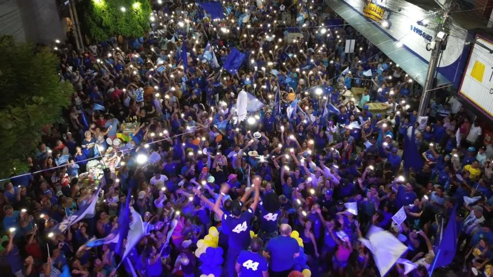 Em sua fala, Dr. Gilbertão ressaltou que a hora da mudança chegou. (Foto: Divulgação).