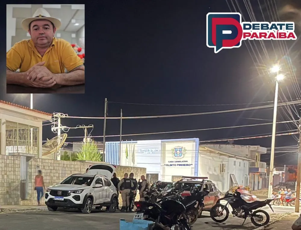 O candidato recebeu voz de prisão e foi conduzido à Central de Polícia Civil de Cajazeiras (Foto: Reprodução)