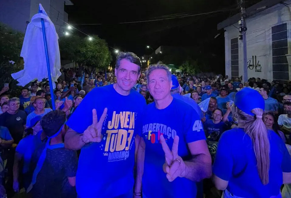 Em sua fala, Dr. Gilbertão ressaltou que a hora da mudança chegou. (Foto: Divulgação).