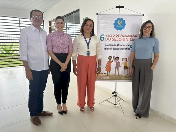 O município foi convidado a apresentar uma ação exitosa no evento de certificação, resultado de um trabalho intersetorial desenvolvido pelas Secretarias de Educação, Saúde e Assistência Social. (Foto: Reprodução).