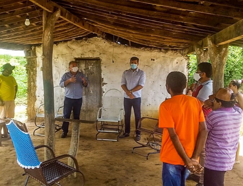 O Secretário também afirmou que a gestão Municipal é uma grande parceira institucional das comunidades rurais, apoiando, com máquinas e dando todo apoio que elas precisam. (Foto: Reprodução).