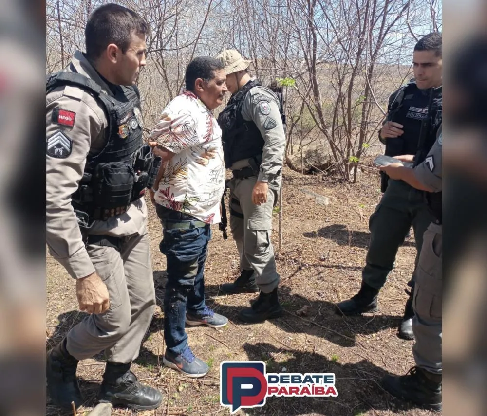 Damião Manoel Filho foi conduzido à delegacia de Polícia Civil de Uiraúna e apresentado a autoridade policial judiciária (Foto: Reprodução)