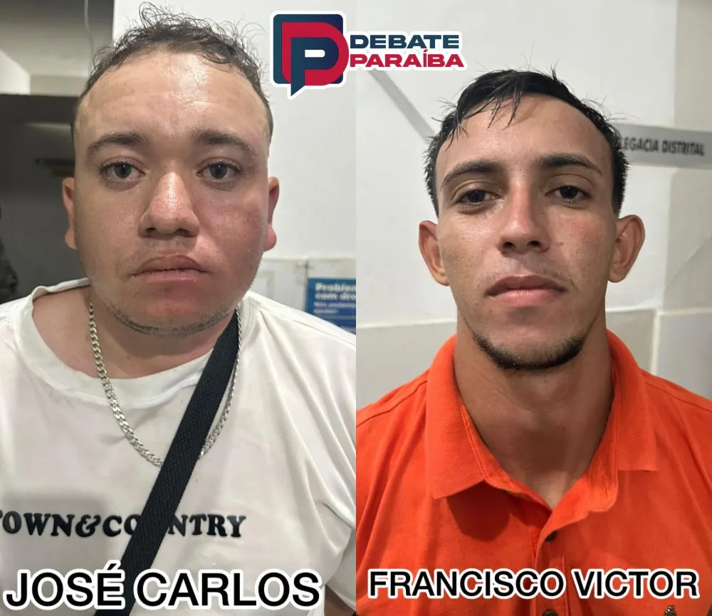 Com o flagrante constatado, os infratores da lei e as armas apreendidas foram conduzidos à delegacia de Polícia Civil (Foto: Reprodução)