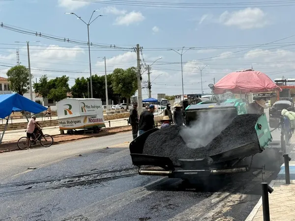 O trecho atendido pela obra preserva os trilhos. (Foto: Reprodução).