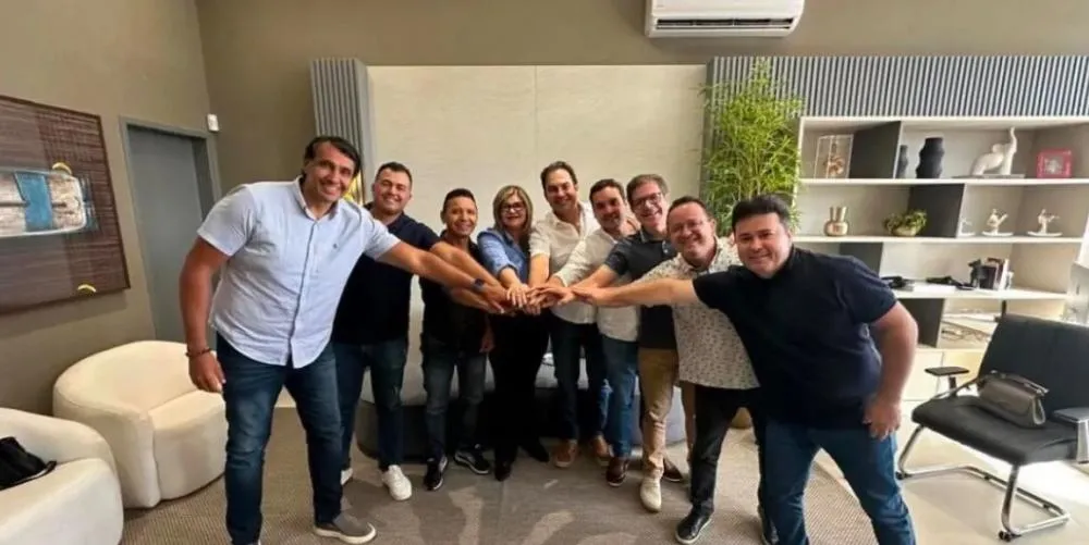 O encontro reuniu nomes influentes da política estadual, destacando-se pelo potencial de seus integrantes e pelo impacto que podem causar nas próximas eleições. (Foto: Reprodução).