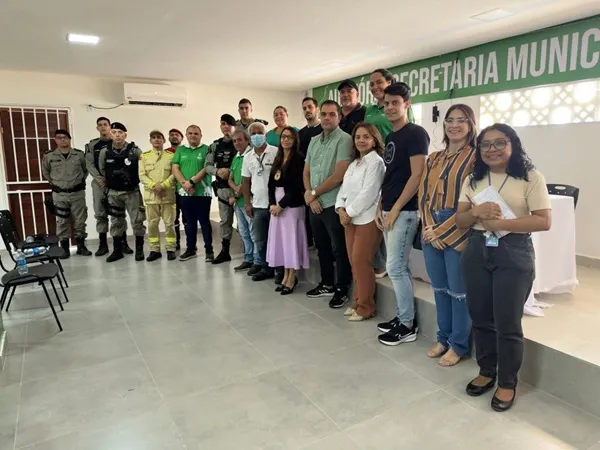 Na oportunidade, foram debatidos diversos pontos para a realização do evento do Sorri Folia 2024, que será entre os  dias 26 de fevereiro a 08 de março. (Foto: Divulgação).