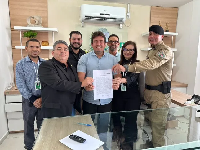 O terreno para a construção da nova sede do 14º BPM está localizado no Residencial Village Teodoro, às margens da BR-230. (Foto: Divulgação).