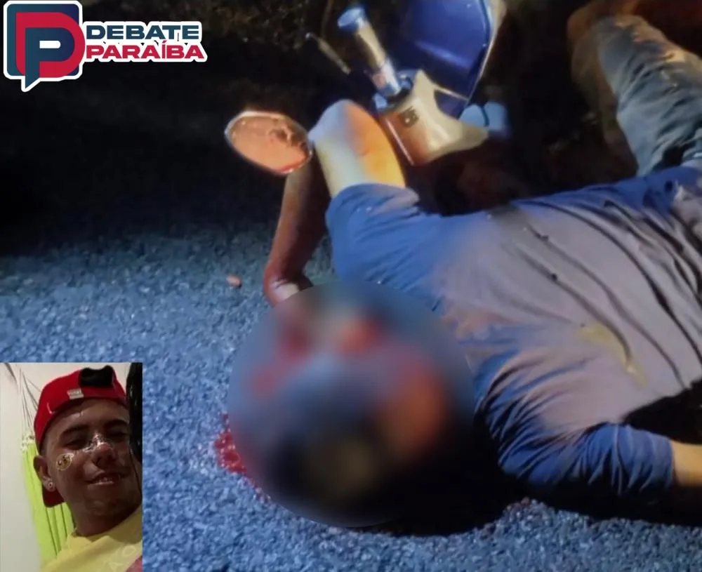 A área do homicídio foi isolada até a chegada do delegado de plantão e dos peritos da Polícia Civil (Foto: Reprodução)