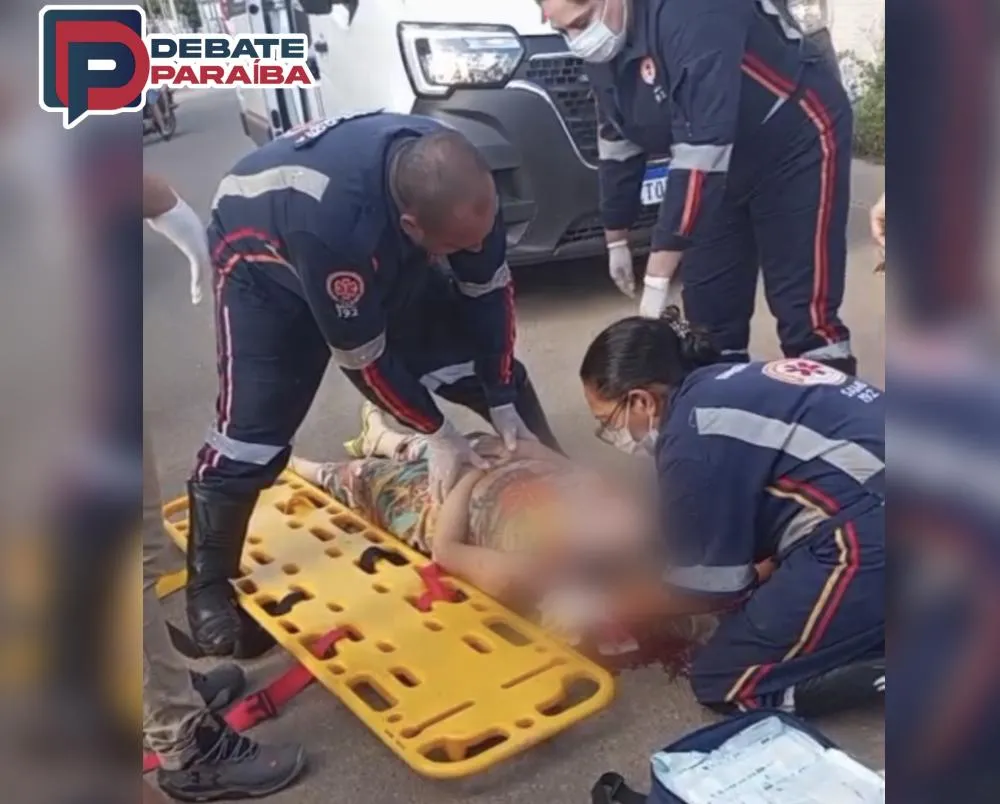 Uma guarnição do policiamento de trânsito compareceu ao local e adotou os procedimentos necessários a ocorrência (Foto: Reprodução)