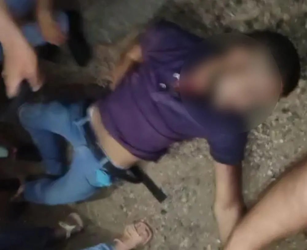 O SAMU foi acionado ao local e após prestar os primeiros socorros, encaminharam o paciente ao Hospital Regional de Sousa (Foto: Reprodução)