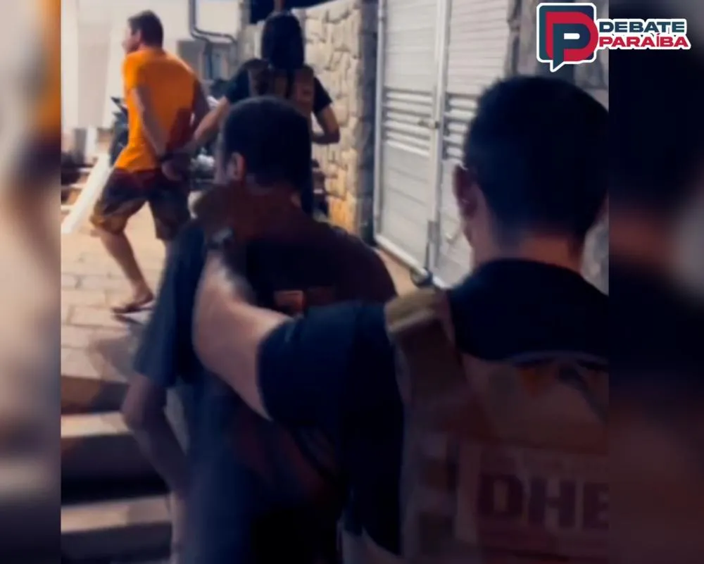 Os capturados foram conduzidos à delegacia de Polícia Civil, onde permanecem à disposição do poder judiciário. (Foto: Reprodução).