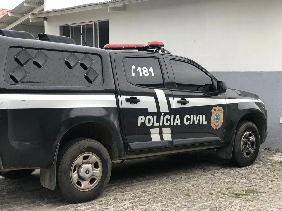 Após ser capturado, o indivíduo foi encaminhado à delegacia de Polícia Civil, ficando à disposição do Poder Judiciário (Foto: Reprodução)