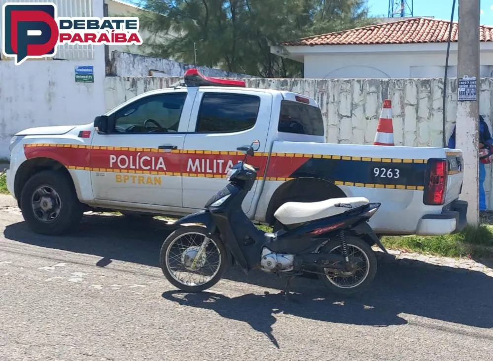 Diante da constatação, a moto apreendida e o possuidor foram conduzidos à delegacia de Polícia Civil (Foto: Reprodução)