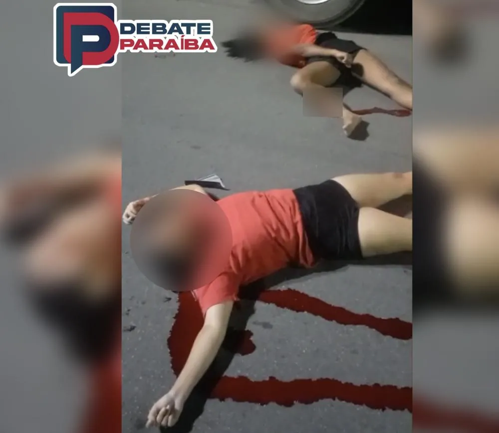 Jovens ficam feridas após forte colisão envolvendo motocicleta e caminhão, no município de Sousa