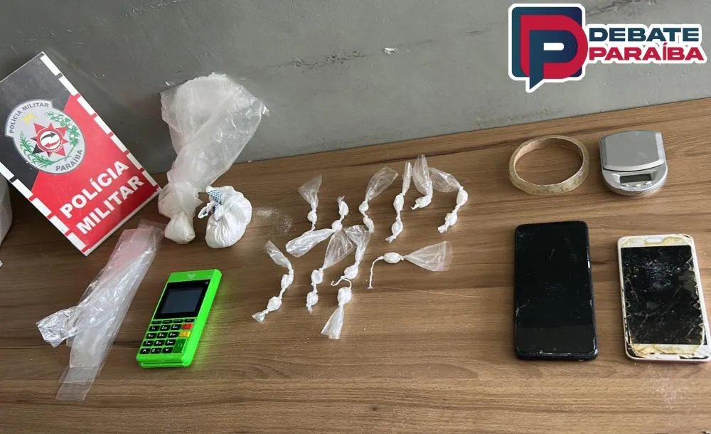 Com a situação do flagrante constatado, o infrator da lei recebeu voz de prisão e foi conduzido à delegacia de Polícia Civil (Foto: Reprodução)