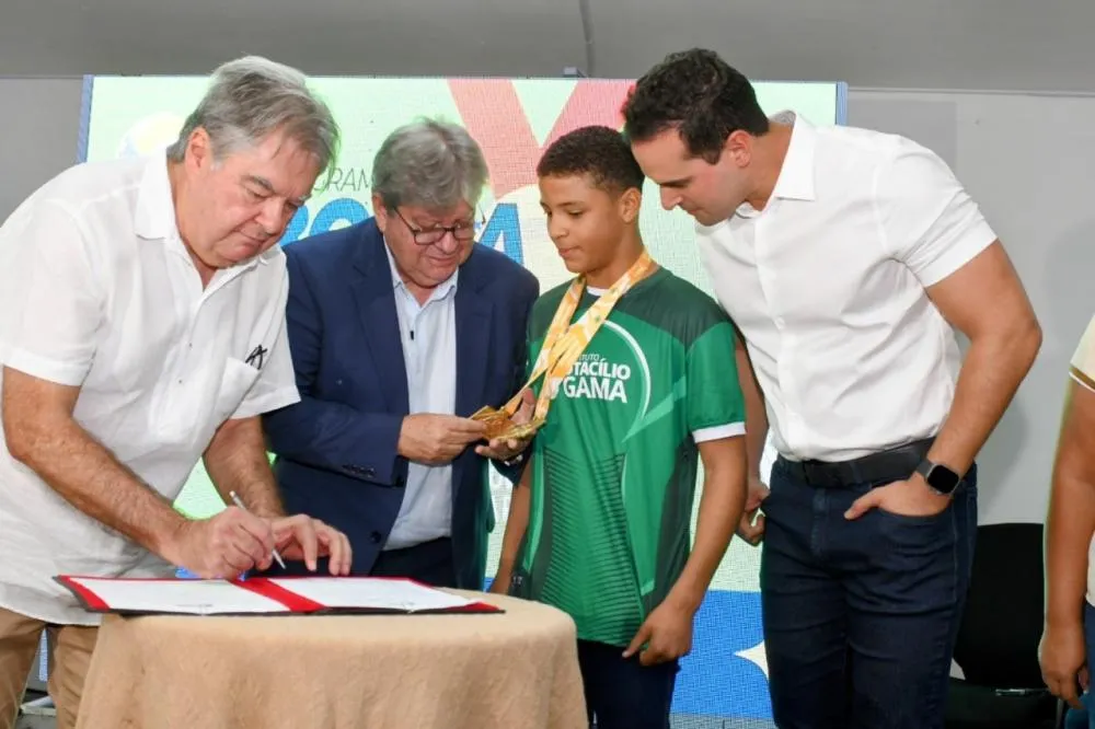 Lindolfo Pires ressaltou que os resultados do investimento já estão sendo percebidos, com atletas paraibanos se destacando em competições nacionais e internacionais, colocando a Paraíba no pódio. (Foto: Reprodução).