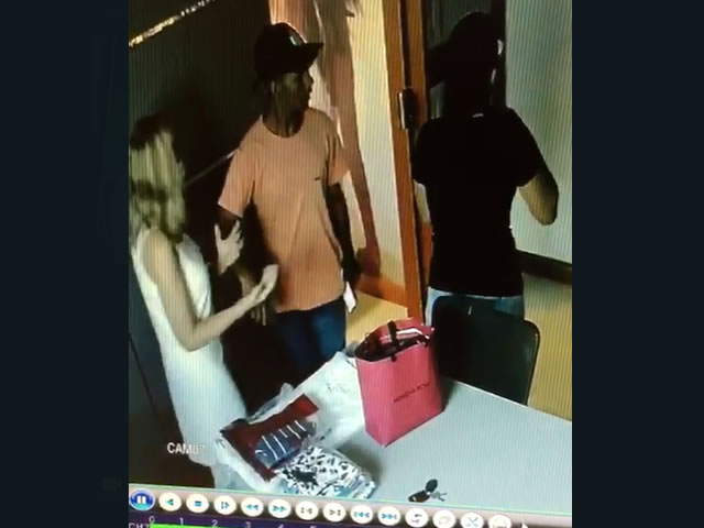 O assaltante conseguiu foragir do local tomando destino incerto (Foto: Reprodução)