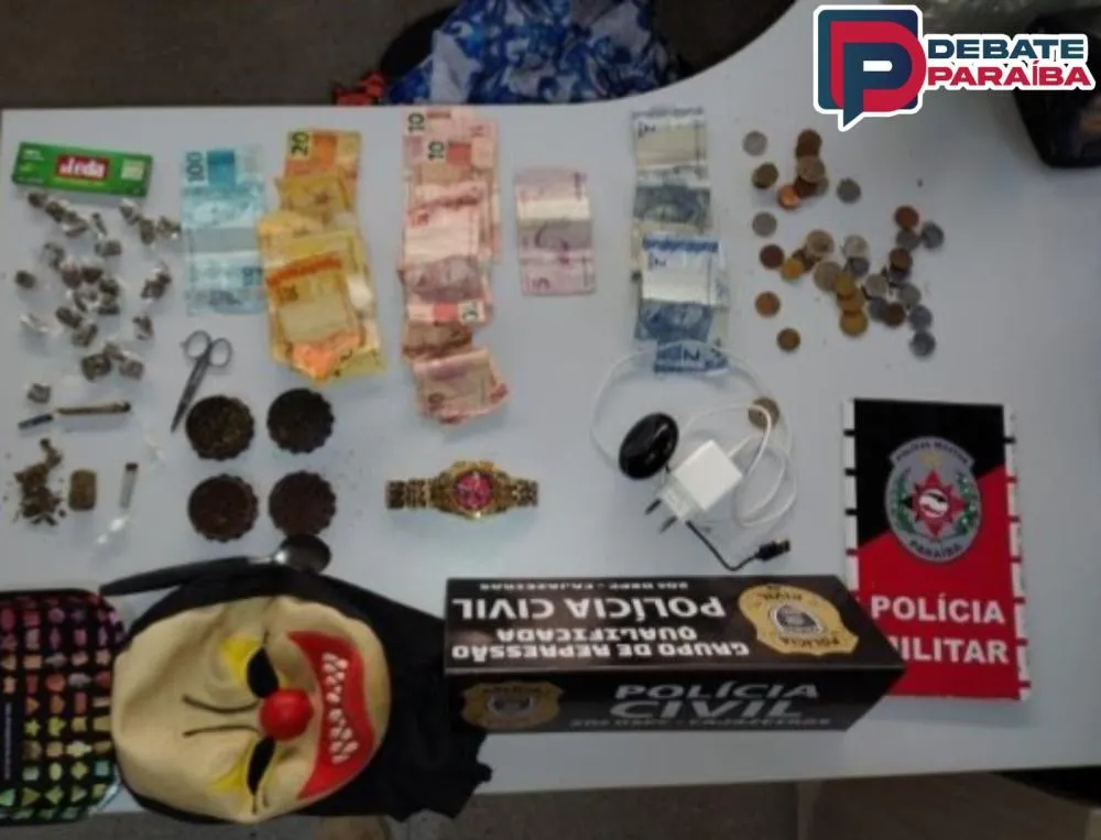 Após um trabalho investigativo, foi descoberto o envolvimento de pessoas com o crime de tráfico de drogas na região. (Foto: Reprodução).