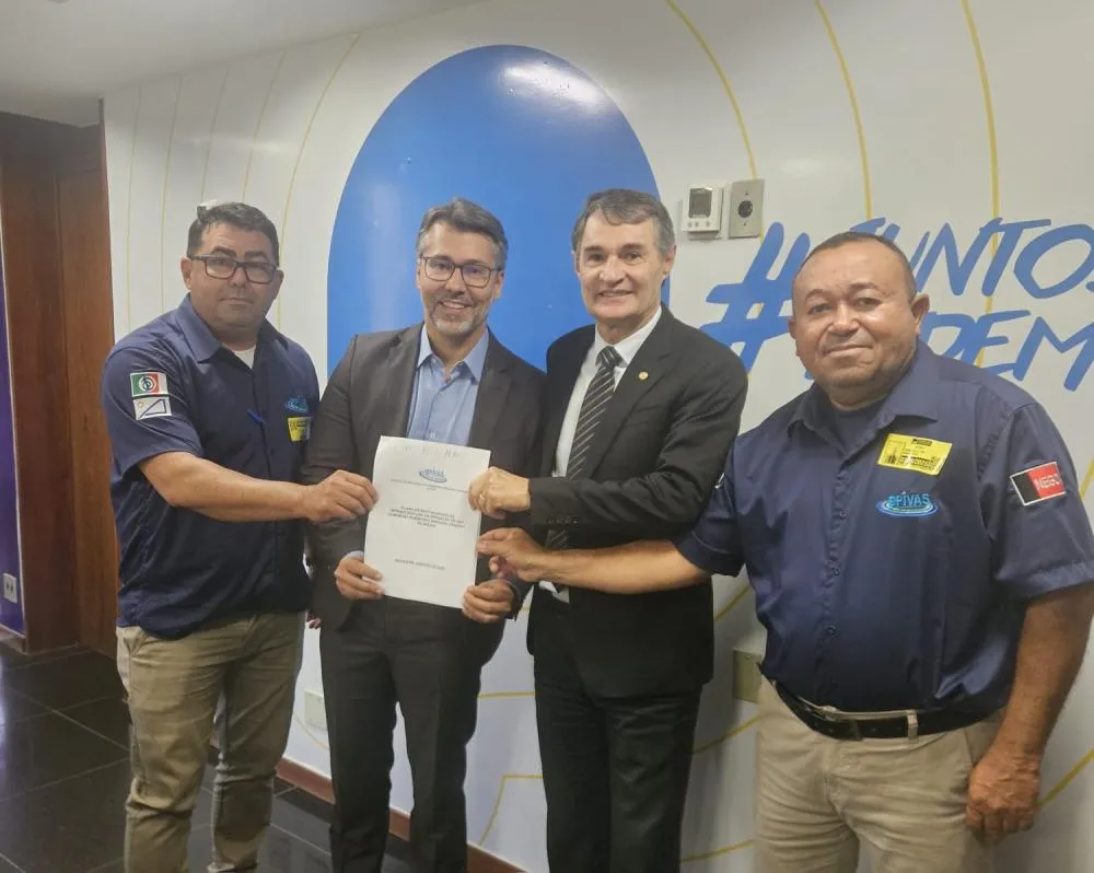 A reunião teve como foco a busca por investimentos em infraestrutura hídrica e desenvolvimento regional. (Foto: Reprodução).