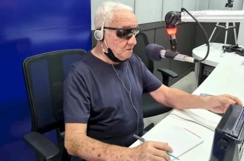 Barbosa da Silva foi um dos grandes nomes da radiofonia do Sertão da Paraíba. (Foto: Reprodução).