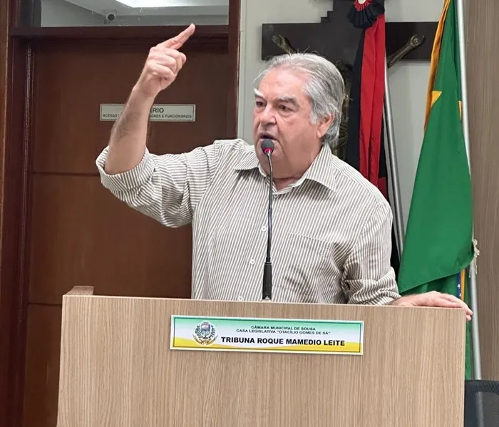 O secretário destacou a importância de o município de Sousa contar com representação política ativa para defender seus interesses. (Foto: Reprodução).