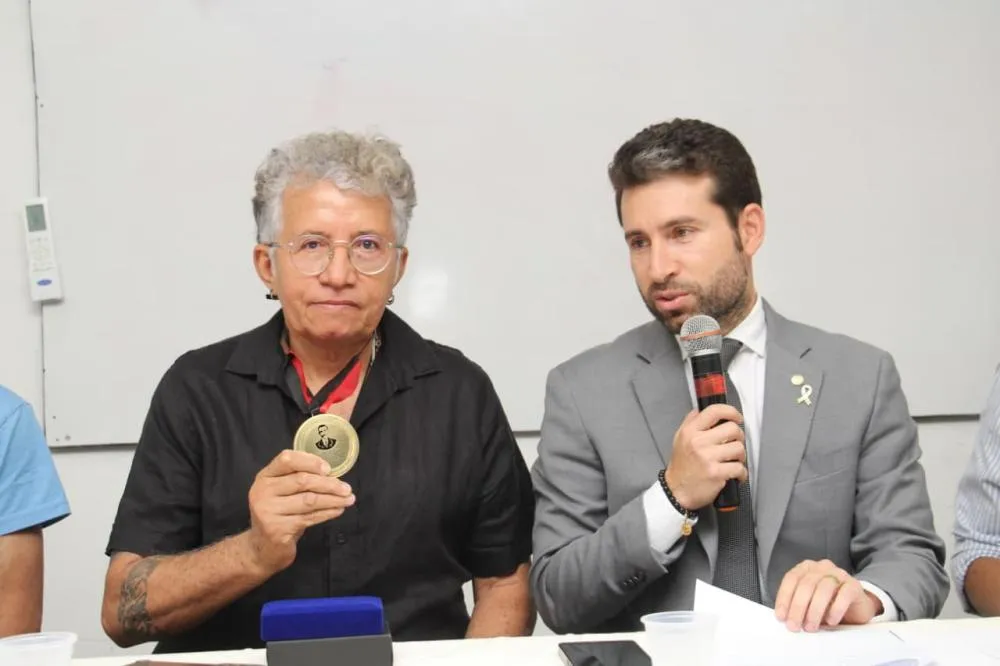 Michel Henrique destacou a relevância de reconhecer os protagonistas da cultura local. (Foto: Reprodução).