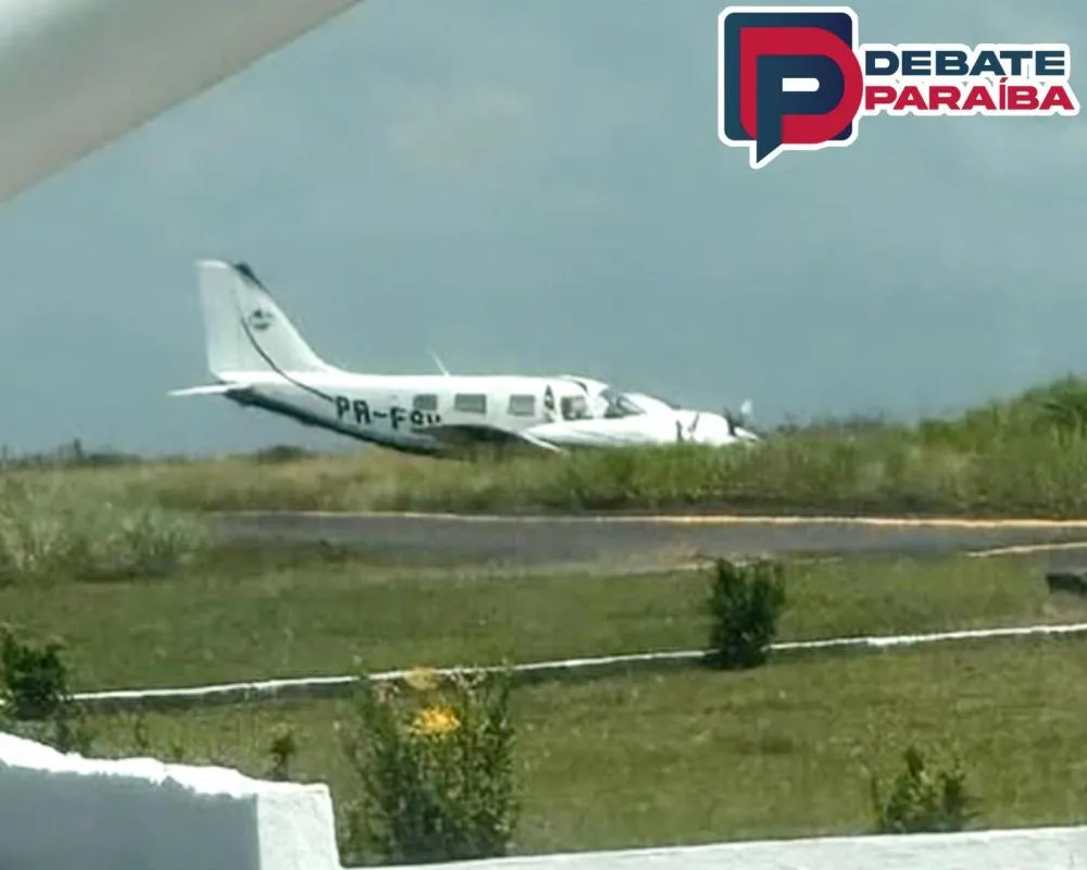 O plano dos criminosos, no entanto, não saiu como o esperado. O piloto sequestrado, ainda inexperiente, perdeu o controle da aeronave durante a tentativa de decolagem. (Foto: Reprodução).