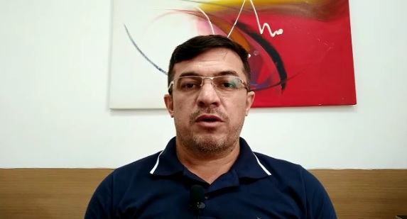 Presidente do Sindicato dos Comerciários de Sousa e Região, Kerlen Pereira. (Foto: Reprodução).