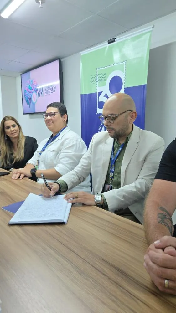 O evento contou com a presença da presidente do CRP-13, Fernanda Prudêncio, além de diversos profissionais da área da psicologia, estudantes, autoridades locais e convidados. (Foto: Reprodução).